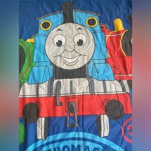 Vintage Thomas The Tank Engine Toddler Comforter Lot (Inc. Pillowcase/2 Sheets)